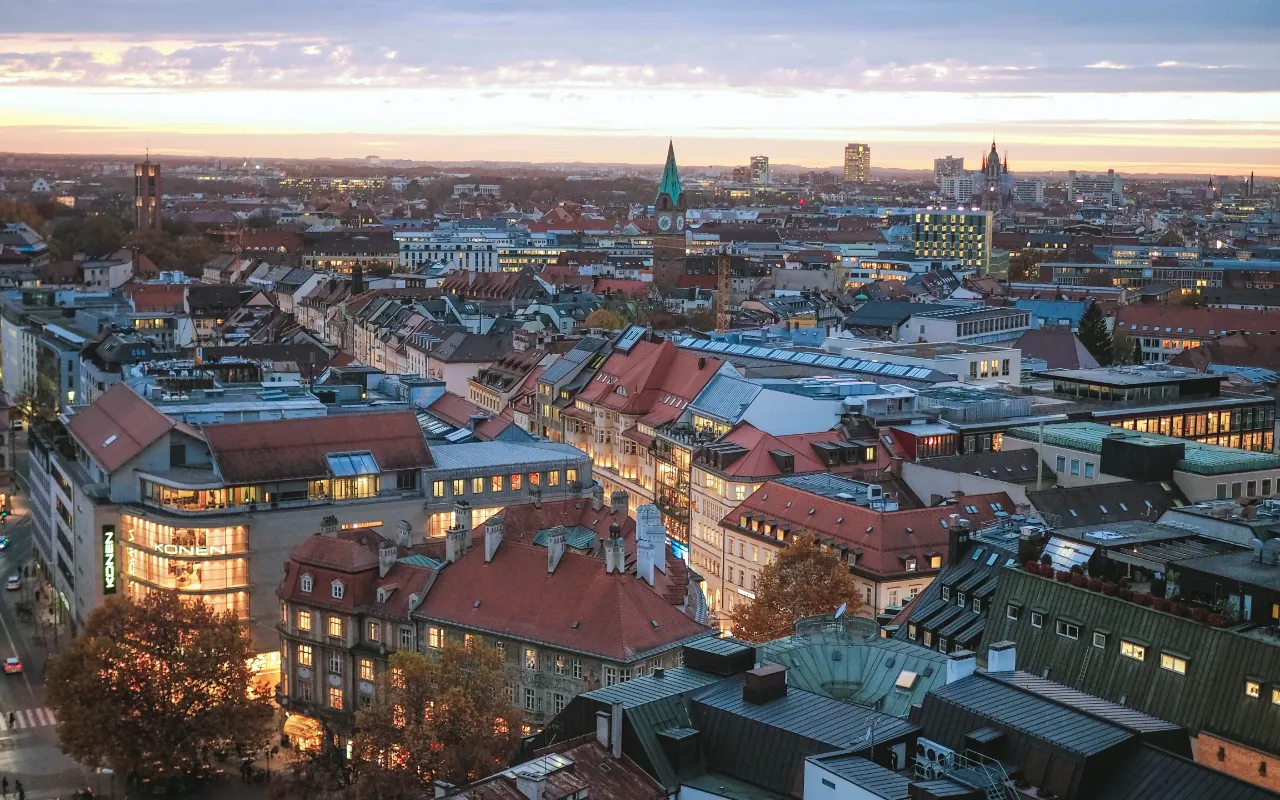 Muenchen von oben
